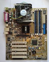 Asus P4P800 Motherboard with Pentium 4 3GHz HT CPU and 2GB RAM Test OK! 290 - $55.74