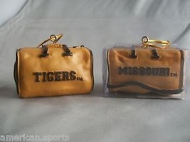 MISSOURI TIGERS FOOTBALL BASKETBALL SPORTS CHRISTMAS BAG ORNAMENT -SET O... - £9.34 GBP