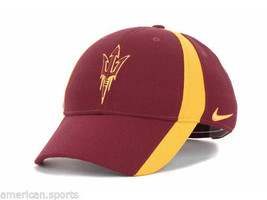 Nike Arizona State Sun Devils ASU Legacy 91 MENS ADJ Dri-Fit Coaches Cap Hat NEW - £11.82 GBP