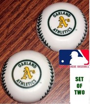 Official MLB BASEBALL Licensed Magnet ** Oakland A&#39;s ***  SET OF 2 OLD S... - $6.81