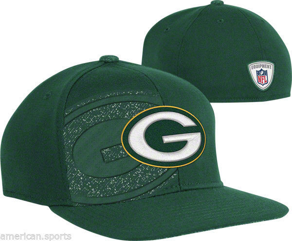 GREEN BAY PACKERS FREE SHIPPING HAT CAP 2ND SEASON  S/M FIT SIDELINE MENS - £18.57 GBP