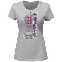 Boston Red Sox Shirt 2013 Baseball World Series Champions Clubhouse Womens New - £19.78 GBP