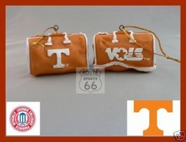 Tennessee Volunteers 2 New Football Basketball Christmas Bag Ornament Free Ship - $12.30