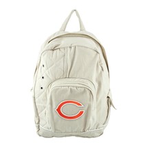 Chicago Bears Football Tan Boys Girls NFL Classic Canvas Backpack freeSh... - £24.93 GBP