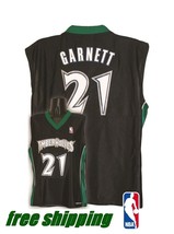 Minnesota Timberwolves Womens LARGE Kevin Garnett #21 NBA Basketball Jersey NEW - $17.70