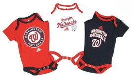 WASHINGTON NATIONALS Infant 3 Piece MLB Bodysuit Baby Boys Girls 0-3 M N... - £25.49 GBP