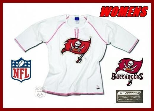 Primary image for TAMPA BAY BUCCANEERS WOMEN'S COTTON GLITZ SHIRT NFL JERSEY FREE SHIPPING MEDIUM