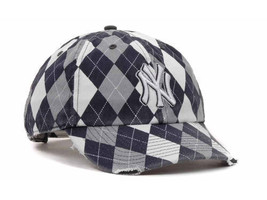 New York Yankees Baseball MLB Argyle 1950's Classic Hat Cap Mens Free shipping - £13.35 GBP