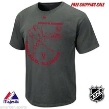 Chicago Blackhawks Free ship Old School Classic NHL hockey Mens Shirt NEW XXL - £12.66 GBP