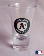 MLB Shot Glass, Oakland Athletics, Logo, NEW Very Rare design Collectibl... - £6.91 GBP