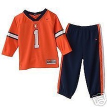 Illinois Fighting Illini  Football Boys Free Ship Nike Jersey Set New 24 Month - £17.57 GBP