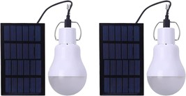 Solar Light Bulbs Portable Outdoor Light Operated Control Solar Tent Light with  - £35.76 GBP