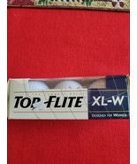 Top Flite XL-W (3) Golf Balls Designed For Women 1996 Vintage Spalding 2... - £12.31 GBP