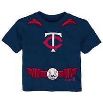 mlb minnesota twins boys girls caped little super hero shirt 12 month ne... - £11.42 GBP