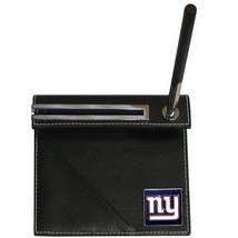 New York Giants NFL Desk Set Holds pen, business cards and post-it notes - £20.79 GBP
