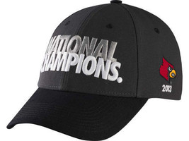 Louisville Cardinals Basketball Locker Room Champs Hat Cap Mens 2012 2013 New - $16.65