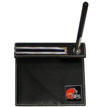 CLEVELAND BROWNS NFL Desk Set Holds pen, business cards and post-it notes - £19.70 GBP