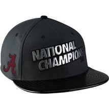 Alabama Crimson Tide 2012 Snap back BCS Champs Mens Nike Locker Room Hat Cap - £21.60 GBP
