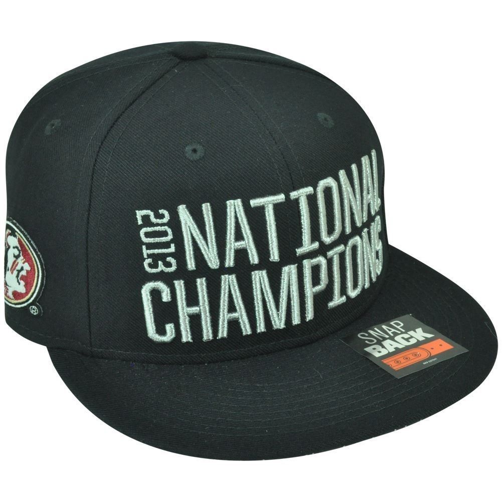 NCAA Nike FSU Seminoles 2013 BCS National Champions Locker Room Players Hat Cap - £28.70 GBP