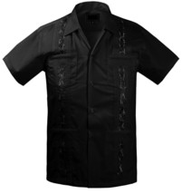 Boys Guayaberas Embroidered Button-Up Casual Kids Dress Shirt w/ Defect - 10 - £9.33 GBP