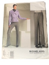 Michael Kors Vogue Pattern V2873 Jacket Pants Sewing Pattern Size 14 16 ... - £13.22 GBP