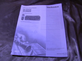 Technics Service Manual for the SA-DX930 AV Control Receiver Repair Orig... - $11.00