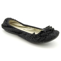 R2 By Report Gavan Womens Black Fabric Flats Ballet Shoes 5.5 M - £17.98 GBP