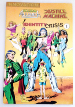 Hero Alliance Justice Machine Identity Crisis #1 1990 Innovation Vintag... - $6.49