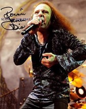Ronnie James Dio Signed Rp Photo Black Sabbath Heaven  - £15.98 GBP