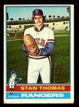 Texas Rangers Stan Thomas 1976 Topps Baseball Card #148 g/vg - £0.38 GBP