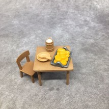 Playmobil Western Table, Chair, Mug &amp; Bread Tray - £6.80 GBP