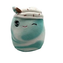 Squishmallow 5&quot; Scented Mystery Squad Sweet Treats Dessert Blue Tie Dye Kellytoy - $12.86