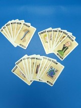 Clue Classic 1137 Character Weapon Room Cards Set Replacement Game Piece... - £5.42 GBP