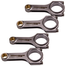 Steel Connecting Rods for Honda Acura K24 K24A1 K24A2 K24A4 K24A8 2.4L 5.984&quot; - £268.86 GBP