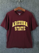 Arizona State Men&#39;s T-Shirt Size XL By Champion Authentic Red Short Sleeve - £8.81 GBP