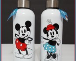 NEW Williams Sonoma Mickey and Minnie Mouse Stainless Steel Water Bottle... - £50.95 GBP