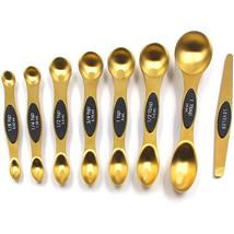 8pcs Magnetic Measuring Spoons Set Dual Sided Stackable Measuring Tools - £22.33 GBP