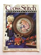  Cross Stitch &amp; Country Crafts Magazine November December 1986  - $3.95