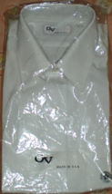 Men&#39;s White Dress Shirt - GV  - Neck 16  Short Sleeve white - $10.00