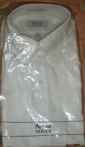 Men&#39;s Dress Shirt - Arrow  Dover Neck 15.5 Short Sleeve Color White - £7.86 GBP