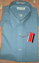 Men&#39;s Dress Shirt - Pierre Cardin - Neck 16 Short Sleeve  - £7.97 GBP