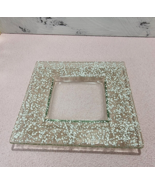 BUBBLE Glass Square COSTER - BDK Glass Studios,  CZECH REP.  6.25X 6.25 ... - $523.39 MXN
