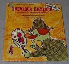 Tell A Tale Book, Sherlock Hemlock 1972 Children&#39;s Television Workshop - $5.95