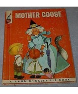 Vintage Rand McNally Elf Book, Mother Goose 1958 No 8359 - $8.15 CAD