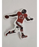 #23 Running with Ball in Hand Multicolor Football Theme Sticker Decal Aw... - £2.02 GBP
