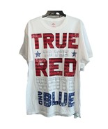 NEW Celebrate Patriotic Men’s Large White T-Shirt True To The Red White ... - $272.69 MXN
