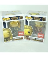 Lot 2 Funko POP Marvel Guardians of Galaxy Ayesha 1215 Adam 1214 Collect... - £15.92 GBP