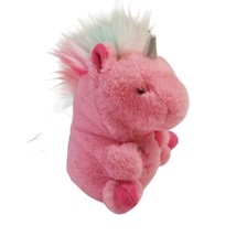 Aurora World Pink Unicorn Plush Stuffed Animal 2020 Horse Horn Fantasy Pellets - $11.64