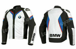 BMW Riding Jacket Racing Motorbike/Motorcycle Men Bike Leather Armour Jacket - £101.43 GBP