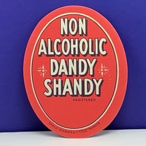 Label soda pop ephemera advertising vtg Dandy Shandy Manchester non alco... - £7.74 GBP